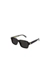 Dunhill Rectangle-frame Sunglasses In Black