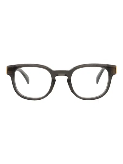 DUNHILL DUNHILL RECYCLED ACETATE ROUND/OVAL MEN'S EYEGLASSES