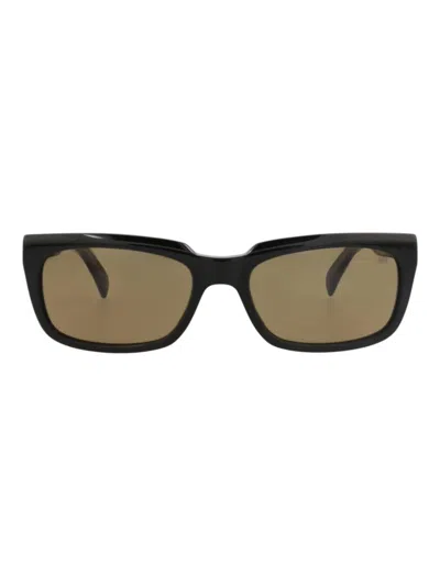 Dunhill Recycled Acetate Square/rectangle Men's Sunglasses In Green
