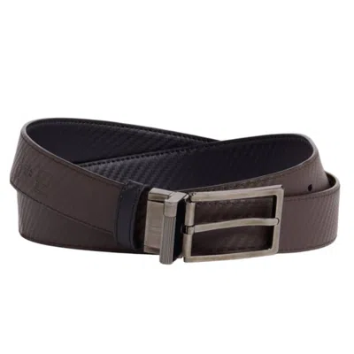 Dunhill Reversible 30mm Chassis Leather Belt In Multi