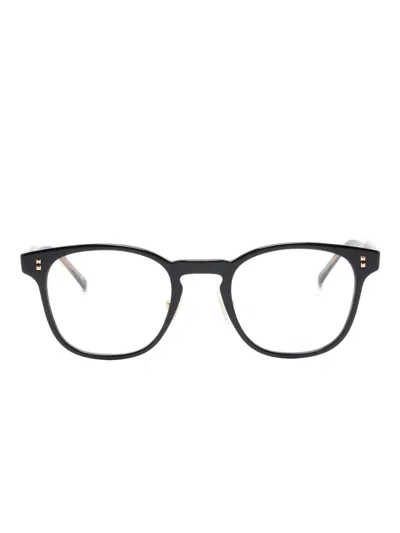Dunhill Round-frame Glasses In Black