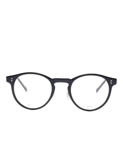 Dunhill Round-frame Glasses In Blue