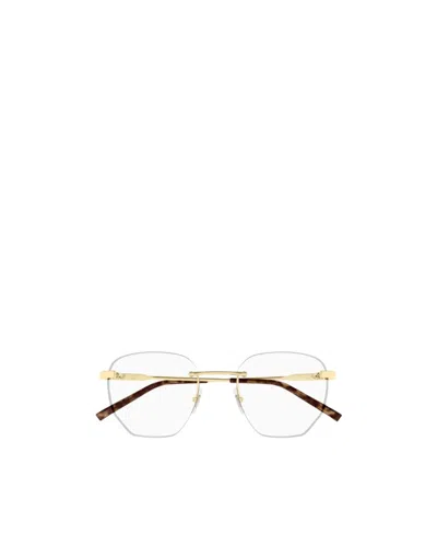 Dunhill Round-frame Glasses In White