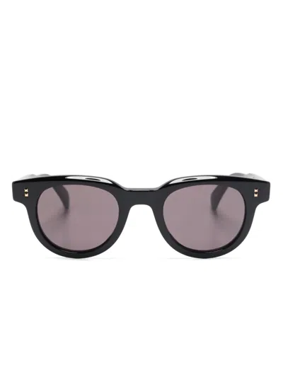 Dunhill Round-frame Sunglasses In Black