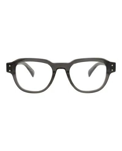 DUNHILL ROUND-FRAME ACETATE OPTICAL FRAMES