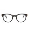 Dunhill Round-frame Recycled Acetate Optical Frames In Multi