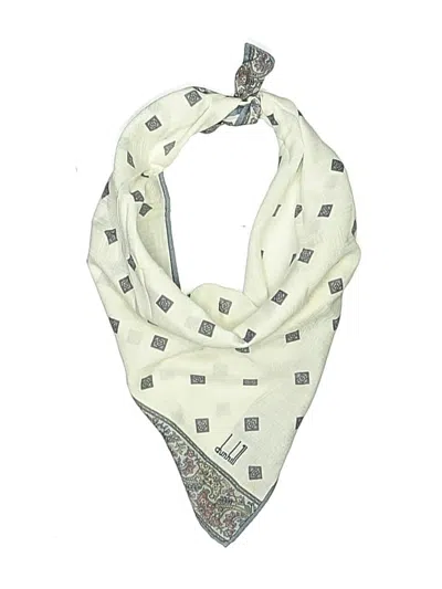Pre-owned Dunhill Scarf In Ivory