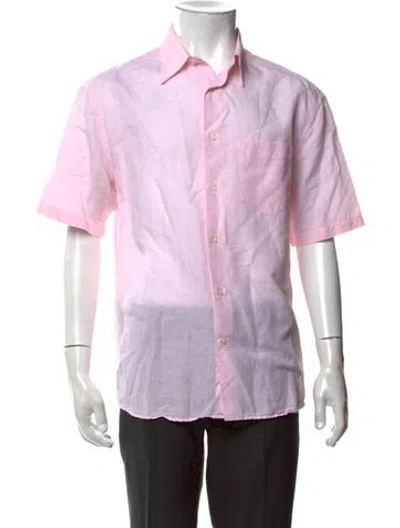 Pre-owned Dunhill Short Sleeve Dress Shirt In Multicolor