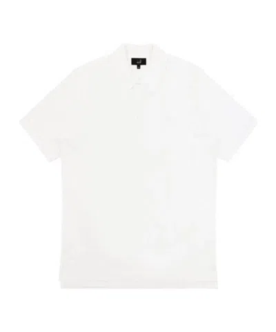 Dunhill Short-sleeved Polo Shirt In White