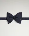 DUNHILL SILK POLKA DOT BOW-TIE