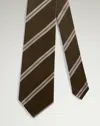 Dunhill Silk Regimental Stripe Woven Tie