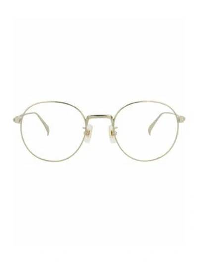 Pre-owned Dunhill Solid Eyeglasses W/ Tags In Gold