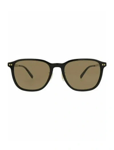 Pre-owned Dunhill Solid Sunglasses W/ Tags In Black