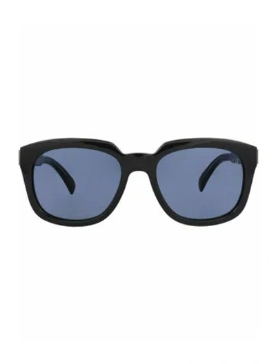 Pre-owned Dunhill Solid Sunglasses W/ Tags In Blue