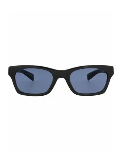 Pre-owned Dunhill Solid Sunglasses W/ Tags In Blue