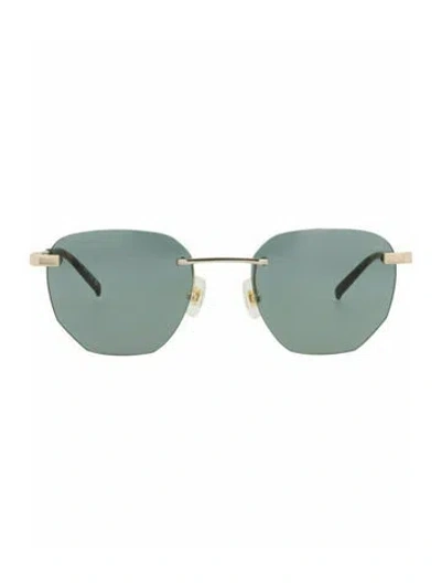 Pre-owned Dunhill Solid Sunglasses W/ Tags In Gold
