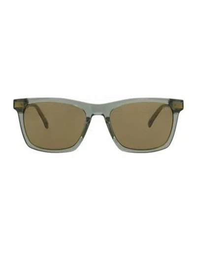 Pre-owned Dunhill Solid Sunglasses W/ Tags In Gray
