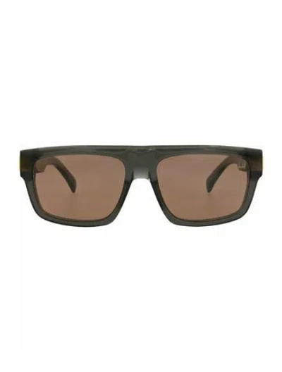 Pre-owned Dunhill Solid Sunglasses W/ Tags In Gray