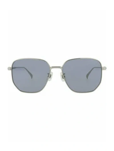 Pre-owned Dunhill Solid Sunglasses W/ Tags In Silver
