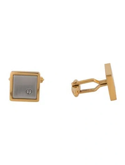 Pre-owned Dunhill Square Cufflinks In Multi