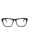 Dunhill Square-frame Glasses In 黑色