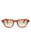 Dunhill Square-frame Sunglasses In Brown