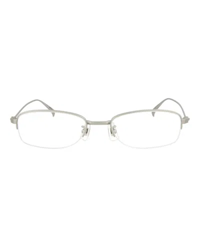Dunhill Square-frame Titanium Optical Frames In White