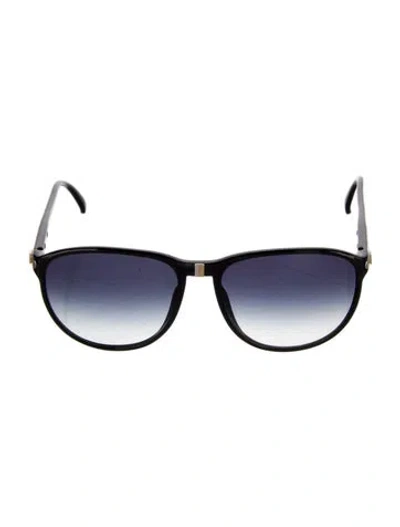 Pre-owned Dunhill Square Gradient Sunglasses In Black