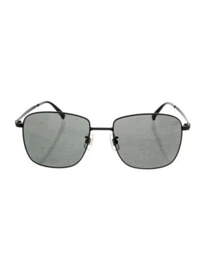 Pre-owned Dunhill Square Tinted Sunglasses In Black