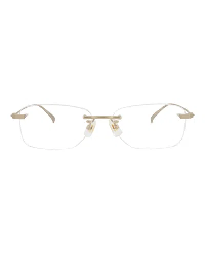 DUNHILL SQUARE-FRAME TITANIUM OPTICAL FRAMES