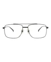Dunhill Square-frame Titanium Optical Frames In Multi