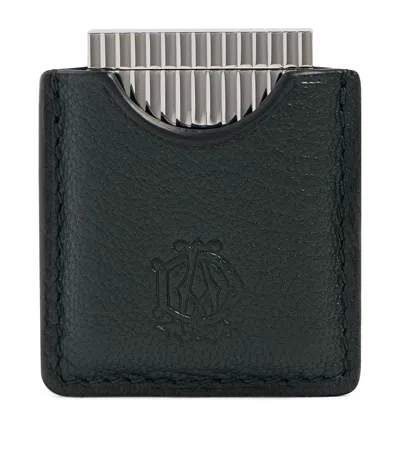 Dunhill Stainless Steel Cigar Cutter In Green
