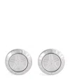Dunhill Sterling Silver Tyre Cufflinks In Silver