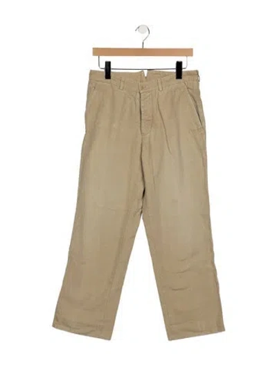 Pre-owned Dunhill Straight-leg Jeans In Neutrals