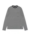 Dunhill Striped Long-sleeved T-shirt In Black