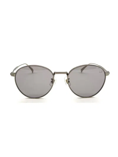 Dunhill Stylish Du0034s Women's Metallic Eyewear - 145mm Temple Size In Silver