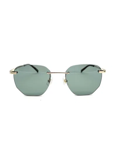 Dunhill Stylish Mini Eyewear With International Fit - 145mm Temple Size In Silver