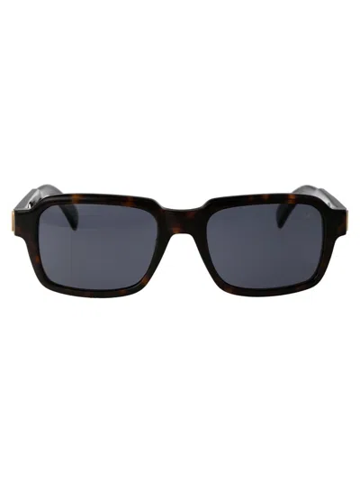Dunhill Du0076s Sunglasses In Black-black-grey