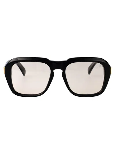 Dunhill Sunglasses In 007 Black Black Yellow