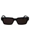 Dunhill Black Acetate Sunglasses In Black-black-black