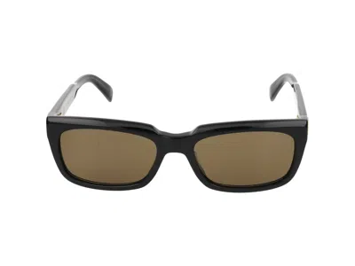 Dunhill Sunglasses In Black Black Brown