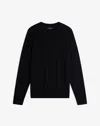 Dunhill Superfine Cashmere Crew Neck Jumper In Black