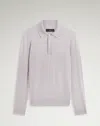 Dunhill Superfine Cashmere Long Sleeve Polo