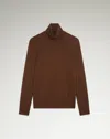 DUNHILL SUPERFINE CASHMERE ROLL NECK JUMPER