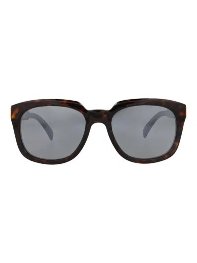 Dunhill Sustainable Recycled Acetate Square Sunglasses In Black