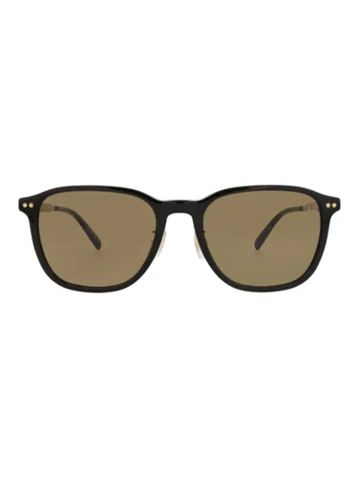 Dunhill Sustainable Round Men's Sunglasses In Black