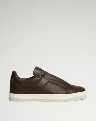 Dunhill Tailored Leather Sneakers