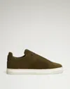 Dunhill Tailored Suede Sneakers