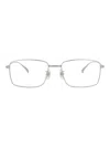 Dunhill Titanium Square/rectangle Eyeglasses For Men In Silver