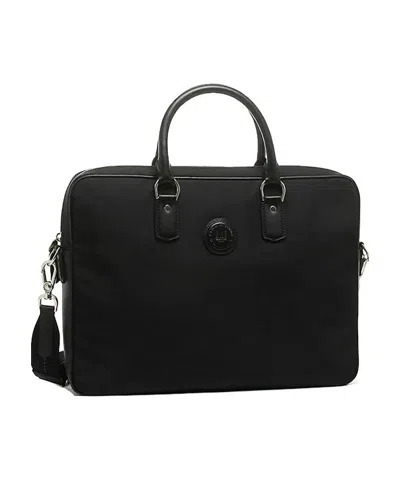 Dunhill Top Handle Briefcase In Black